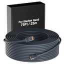 75FT Starlink Gen 3 Cable Starlink Cable for Starlink Standard Generation 3, Replacement Extension Cable Waterproof (75FT / 23M), Grey by Forging Mount