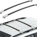 JOYTUTUS Roof Racks Cross Bars Compatible with GX460 2010-2023, Aluminum Roof Rail Cross Bars, Low Wind Noise Rooftop Cargo Carrier Crossbars