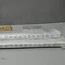 MorningRo 20 Pack 47.5" Dual Track Shelving Rail, Dual Slot Upright, White