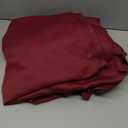 LEMOMO Burgundy Red Thermal Blackout Curtains/52 x 95 Inch/Set of 2 Panels Room Darkening Curtains for Bedroom