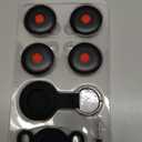 IOS Air Mini Tracker Smart localizador Locator Tag 2 Pack Works with Apple Find My Device for Keychain Keys Dog Kids Car Luggage Vehicle Motorcycle Tracking Worldwide,Waterproof IP67 Not GPS Black