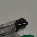 2 Pack Magnetic Curtain Rod for Metal Doors, French Door Curtain Rods Adjustable from 17 to 30 Inch, 3/8 Inch Diameter, Magnetic Cafe Curtains Rod, No Tool and Easy Installation, Black