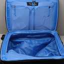 Taskin Denali | 4 Wheel Lightweight Hybrid Spinner Carry-On Luggage | Black