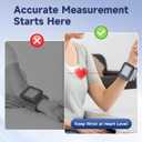 Wrist Blood Pressure Monitor - Automatic Blood Pressure Cuff for Home Use, Digital BP Monitor Wrist with Large LCD Display, BP Cuff Wrist for Adults, 2x60 Memory, Fits 5.3"-8.5"