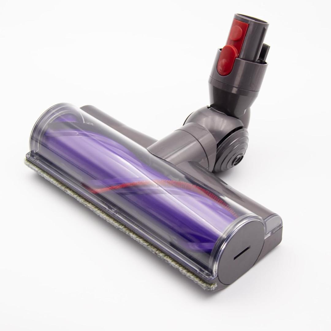 Direct Drive Brush Head Replacement for Dyson V7 V8 V10 V11 V15 Vacuum, Cleaner Head Brush for Hardwood Floor Carpets Attachment for Dyson No.967483-04