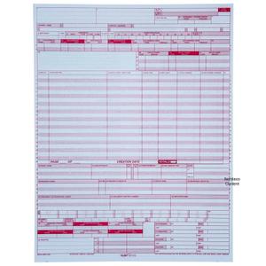UB-04 (CMS 1450) Health Insurance Claim Form (Pack of 500 sheets)