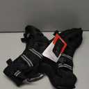 ZELUS Weighted Vest, 20lb Weight Vest with Reflective Stripe for Workout, Strength Training, Running, Fitness, Muscle Building, Weight Loss, Weightlifting (Black)