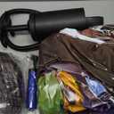 QPAU Life-Size Inflatable Football Target with Dual-Hole & Water-Filled Base - Includes 4 Balls, 2 Pumps & Dry Erase Scoreboard - Heavy Duty Outdoor Backyard Sports Toss Games for Kids, Teens & Adults