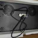 VBGK Induction Cooktop,110V 4000W Countertop burners with Knob Control,9 Power Levels, Kids Lock & Timer,LED touch control,Overheat Protection Electric stove,2 burner induction cooktop