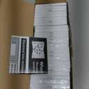 BESTTEN 30 Pack Screwless Decorator Wall Plate, USWP6 Snow White Series, Receptacle Outlet Cover, 1-Gang Light Switch Plate, H4.69 x W2.91, Gloss