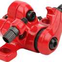 Rear Wheel Disc Brake, Metal Compact Disc Brake for 365 Electric Scooter Brake Calipers (Red)