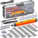 ANVANNA 88-IN-1 Mini Electric Screwdriver Set is a comprehensive electric precision tool kit designed for electronics repair and DIY projects