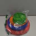 Replacement Lids for Pyrex Glass Food Storage Containers Round Plastic (2) 7202-PC 1 Cup Green (2) 7200-PC 2 Cup Orange (2) 7201-PC 4 Cup Blue (1) 7402-PC 6/7 Cup Red (Bundle 3)