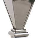 Incense Burner Bakhoor Burner Set Frankincense Burner Charcoal Thickened Material Incense Holder for Spiritual Décor Metal Incense Censer for Yoga Spa Meditation(Nickle)