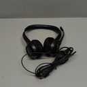 Logitech H390 Wired Headphones with Mic, USB-A Headset with Microphone for PC, Noise Cancelling Microphone for Video Meetings, Music, Gaming - Black