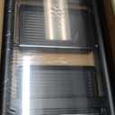 Step Ladder 3 Step Folding, Sturdy 330 Lbs Small Step Stool for Adults, Closet Step Stool Ladder with Anti-Slip Wide Pedals, Portable Folding Ladder for Home Kitchen Office (Black)