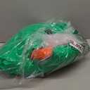 Upgraded 16" Flat Free Wheelbarrow Wheels and Tires, 4.80/4.00-8 Solid Tires with 5/8"&3/4" Bearings, Universal Fit for Wheelbarrows/Garden Trailer (orange)