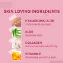 Forehead Wrinkle Patches and Smile Line Patches Set | Hyaluronic Acid Aloe Collagen Vitamin E | Overnight Treatment for Fine Lines Nasolabial Folds and Facial Wrinkles | Non-Invasive Skin-Friendly