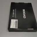 Cat Clippers for Matted Hair - Cordless & Quiet Pet Clippers for Cats with Long Hair, Low Noise Cat Shaver & Nail Grinder Kit for Grooming Small Dogs (Gold)