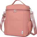 NOL Insulated Lunch Bags for Women Cooler Bag Lightweight Nylon Waterproof Lunch Box for Work