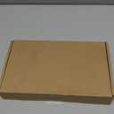 1000 Pcs Orange Blank Hang Tags with White Cotton String Attached - 1.88"x1.18" Small Blank Price Tags for Clothing, Retail, Gift Packaging, Craft Supplies - Sturdy Cardstock Paper