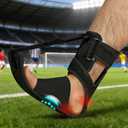 COFIT Adjustable Plantar Night Splint, Ankle Heel Support Foot Drop Brace for Soccer Athletes, Pain Relief & Sports Recovery, Comfortable All-Day Overnight Wear