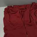 GOBLES Women Sexy V Neck Off The Shoulder Evening Gown Fishtail Maxi Dress (XL, Wine Red)