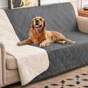 Ameritex Waterproof Dog Bed Cover Pet Blanket with Anti-Slip Back for Furniture Bed Couch Sofa Size 82x82