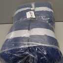 8 Pack Chunky Chenille Blanket Yarn for Hand Knitting and Crocheting - Jumbo Fluffy Super Bulky Yarn 28.4 Yds 7.7 Oz Each Skein (Tibetan Blue)