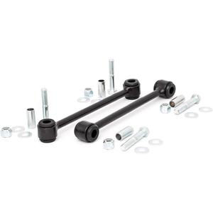 Rough Country Rear Sway Bar Links for 2007-2018 Jeep Wrangler JK | 2.5-4" - 1134