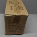 VERONES 5 Pack Glass Meal Prep Containers 3 Compartment Set, 36OZ Airtight Glass Lunch Containers, Food Storage Containers with Lids, for Microwave, Oven, Freezer & Dishwasher Friendly,White