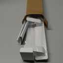 KitchLife Long Over The Door Hooks Hanger with 15.75" Extended Arms, Fits 1 3/8" Doors, L40U - Upgraded Thickened Heavy Duty Bathroom Accessories and Towel Rack Organization - 1 Pack, Glossy White