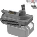 V10 Adapter for Makita 18V Lithium Battery Convert to for Dyson V10 SV12 Animal Absolute Motorhead Fluffy Total Cordless Stick Vacuum Cleaner (only Adapter)