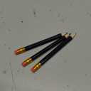 Outus 144 Pcs Mini Golf Pencils Bulk Half Pencils with Eraser #2 HB Pre Sharpened for Party Favors Office Supplies 4 Inch(Black)