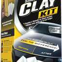 Meguiar's G191700 Smooth Surface Clay Kit, Safe and Easy Car Claying for Smooth as Glass Finish