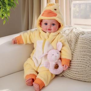 BABESIDE Value 5-Piece Realistic Baby Doll Set  Includes 15-Inch Soft Body Doll, Outfit, Bottle, Magnetic Pacifier & Birth Certificate  Ideal Gift for Kids 3+, Birthday, Pretend Play