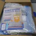 HOUSE DAY 22 Pack Vacuum Seal Bags For Clothing Travel, Vacuum Bags With Electric Pump, Vacuum Sealer Bag for Clothes, Comforters, Blankets, Pillows, Moving (4XL/4L/4M/4S/2S Roll/2XS Roll/2XXS Roll)