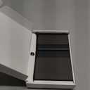 Samsers Foldable Bluetooth Keyboard with Touchpad, Full-Size Wireless Folding Keyboards with Backlight, Portable Travel for iOS Android Windows Mac OS, Support 3 Device (BT5.1 x 3), Black