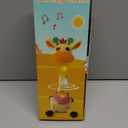 Emoin Dancing Talking Giraffe Baby Toy, Adjustable Volume Baby Giraffe Toys Singing 10 Children's Songs Singing Mimicking Recording Repeating What You Say for Toddlers