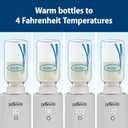 Dr. Brown's Travel Baby Bottle Warmer, Quickly Warms Breast Milk and Water for Formula On-The-Go, Portable, Rechargeable, Cordless with 3 Bottle Adapters