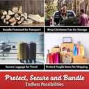 2 Pack Industrial Strength Mini Hand Stretch Wrap 5" 1000 Ft Roll 80 Gauge Thick, Shrink Wrap Roll for Moving Supplies, Furniture, Pallets, Plastic Wrap for Packing, Heavy Duty Stretch Film