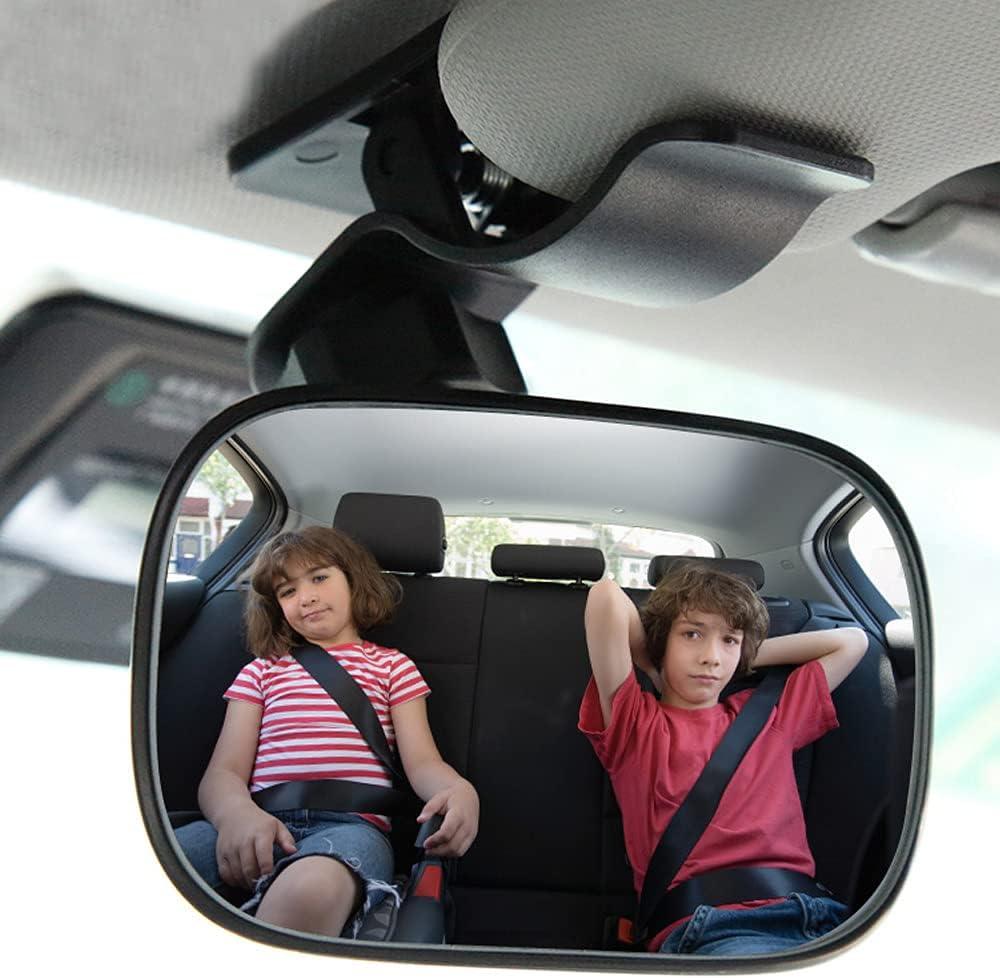 Automotive Interior Rearview Baby Mirror right Wide Angle Convex Mirror for Infant Toddler Child Children Backseat Adjustable Rearview, Standard