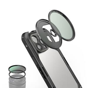 SMALLRIG 67mm Magnetic Circular Polarizer Filter Including 67mm Threaded Filter Ring and T-Mount Filter Adapter, Magnetic CPL Filter Kit with Waterproof Scratch Resistant - 4728