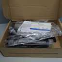 Ravinte 25-Pack Black Matte Slim Square Bar Drawer Handles - 6-1/4in Center to Center Kitchen Cabinet Hardware