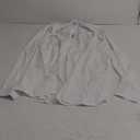 COOFANDY Mens Dress Shirts Wrinkle Free Long Sleeve Button Down Shirts Formal Business Shirt (X-Large, White)