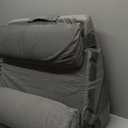 Bedluxe Adjustable 4pcs Bed Wedge Pillow Set, Memory Foam Wedge Pillows Post Surgery for Back, Neck, Leg Pain Relief, Pillow Wedge for Sleeping, Sitting up in Bed, Acid Reflux and GERD, Velvet (Adjustable 9&12 Inch + 2 Head Pillow)