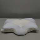 Memory Foam Pillow Soft and Non-Deformable Sleeping Pillow Fast Rebound Memory Foam Pillow Two-Way Ergonomic Neck Pillow for Side-Back Tummy Sleepers, 24.8x15.4x4.7Inch, 4812414 (One Color)
