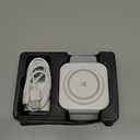 3 in 1 Wireless Charging Station,Foldable Magnetic Wireless Charger for Apple Devices,Travel Charging Pad for iPhone 17 16 15 14 13, Watch & AirPods,Fast Charging Station for Home Office Travel(White)