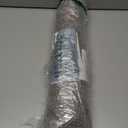 BEQHAUSE Dirt Trapper Door Mat 17" x 30" Half Circle Non Slip Washable Doormats Entrance Rugs Absorbent Welcome Low Profile Floor Mats for Front Back Door and Entryway, Taupe (1'5" x 2'6" (Semicircular))