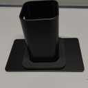 Trailer Hitch Cover for 2 Inch Receivers, Heavy Metal American Flag Hitch Cover for Trucks Accessories (Black)